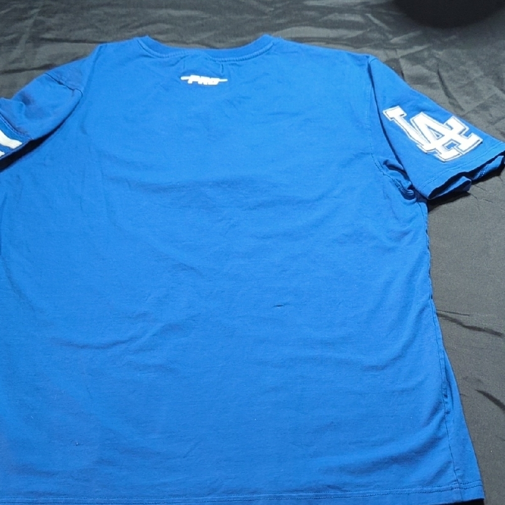 PRO STANDARD Blue Dodgers Women's Jersey, Amazing Patches. Large - Picture 11 of 14